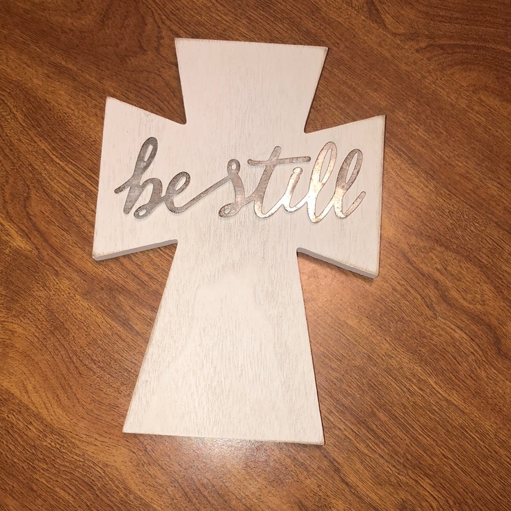 New Christmas Cross Wall Hanging From Hobby Lobby